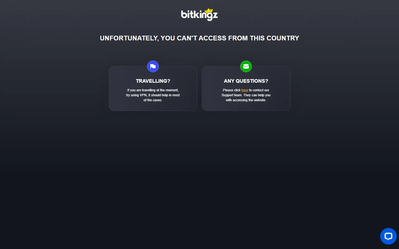 Screenshot of Bitkingz