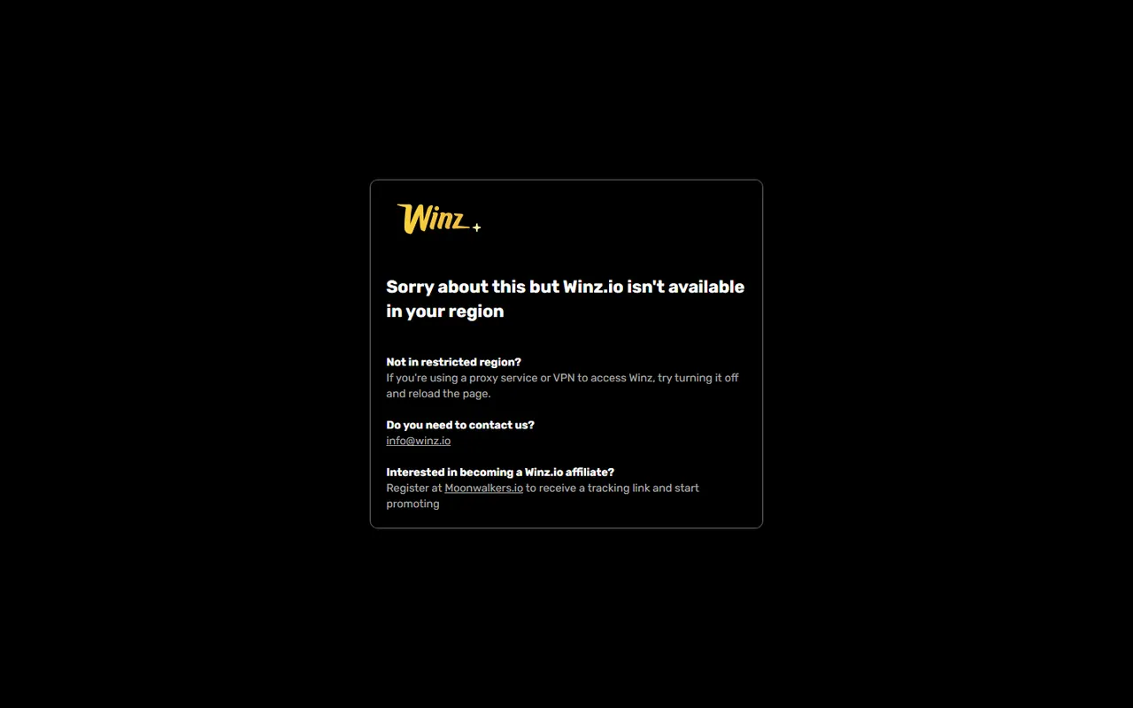 Screenshot of Winz.io